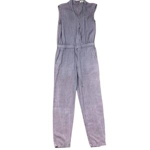 Cloth & Stone Anthropologie Women's XS Mignon Crossfront Jumpsuit Lilac Purple